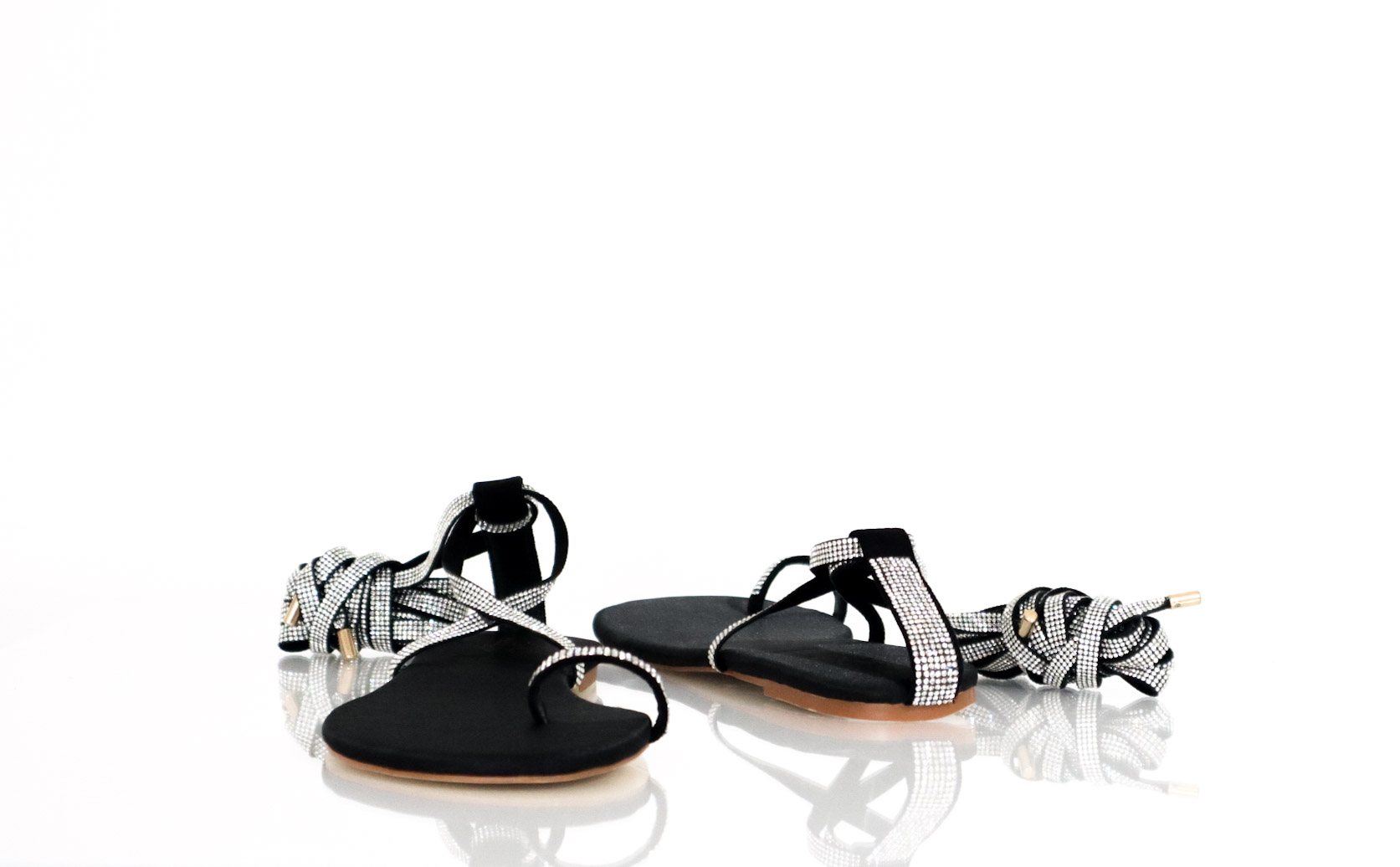 Tan Flat-Bottom Thong Sandals