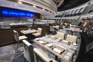 Top of the World restaurant above the Las Vegas skyline