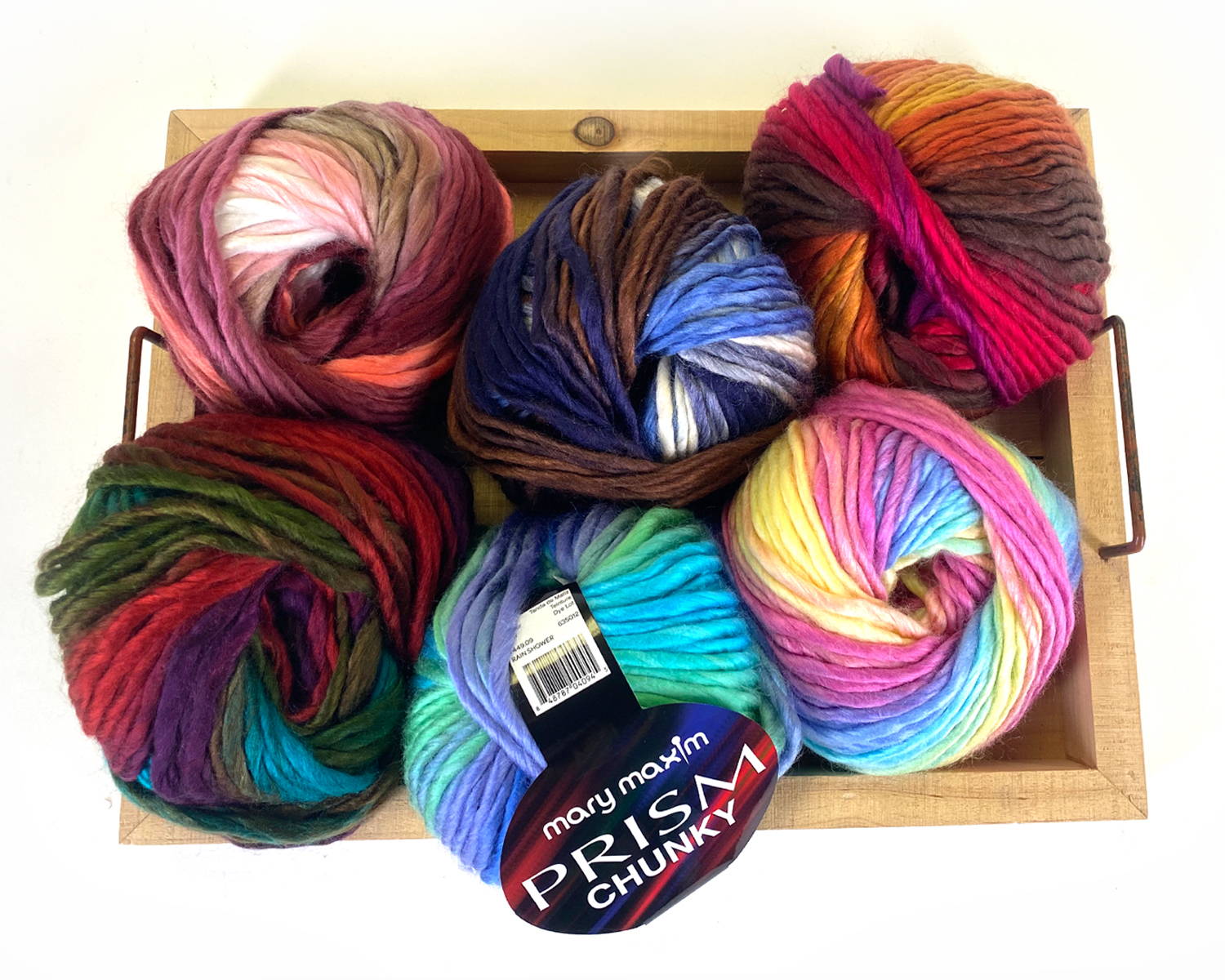 Prism Super Bulky Acrylic Yarn Birds Eye View