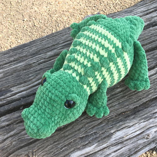 Crochet pattern Croc Kalli