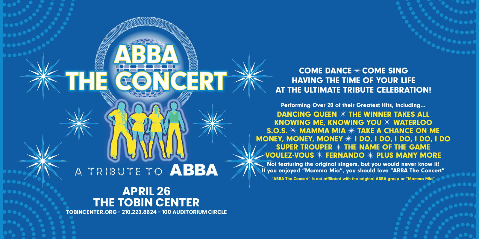 ABBA The Concert promotional image