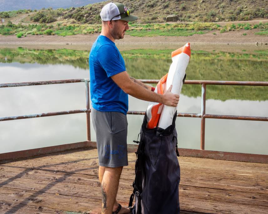 Funwater waterproof dry bag can storage your items in paddleboarding