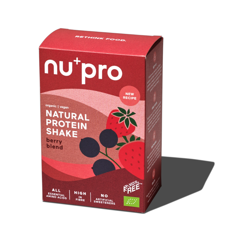 nu pro - natural protein shake nu pro protein shake - natural and vegan