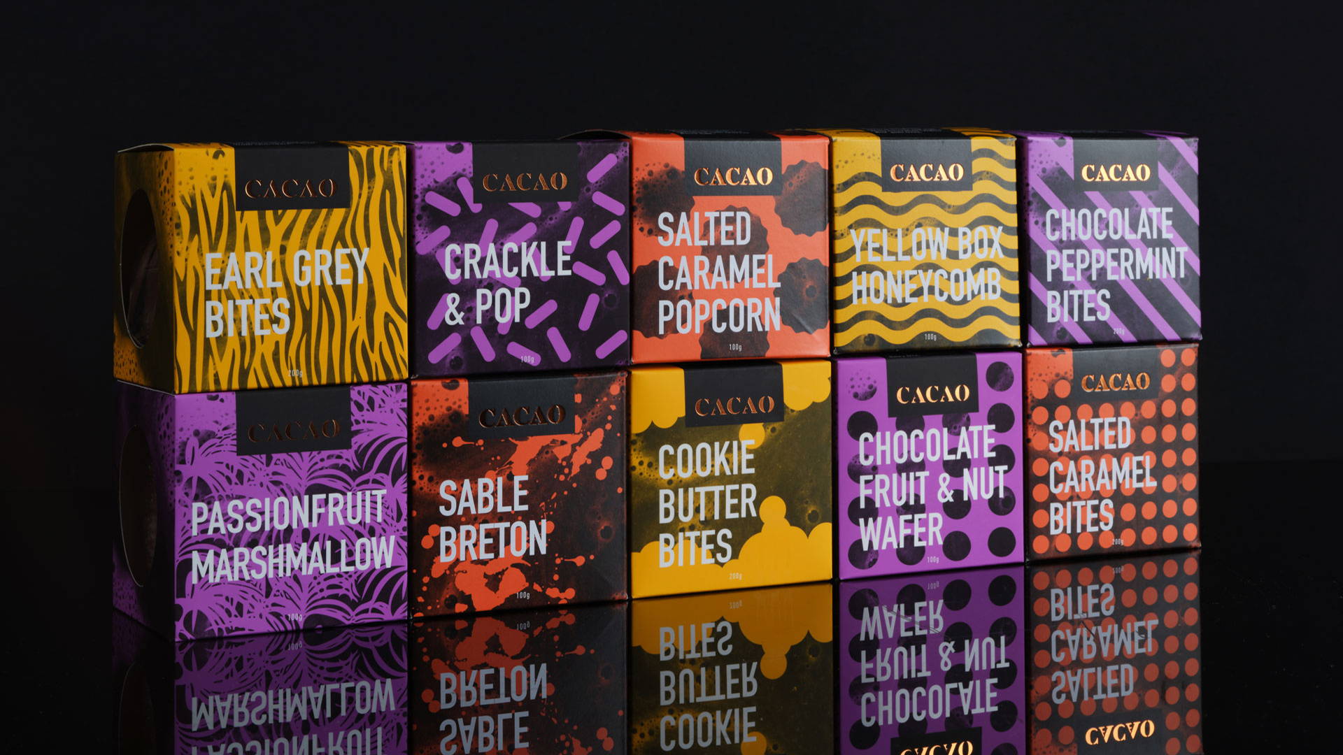 Featured image for Cacao Chocolate's New Packaging System Introduces A New, Vibrant Ideology