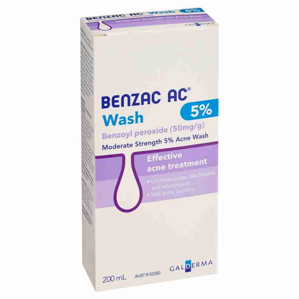 Benzac Ac 5% Acne Wash 200Ml - Image 2