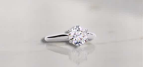 20% off sale June 2025 - solitaire  diamond engagement rings - Pobjoy Diamonds