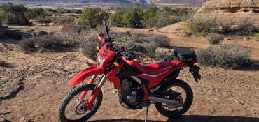 2019 HONDA CRF250L motorcycle for rent near Covina, CA