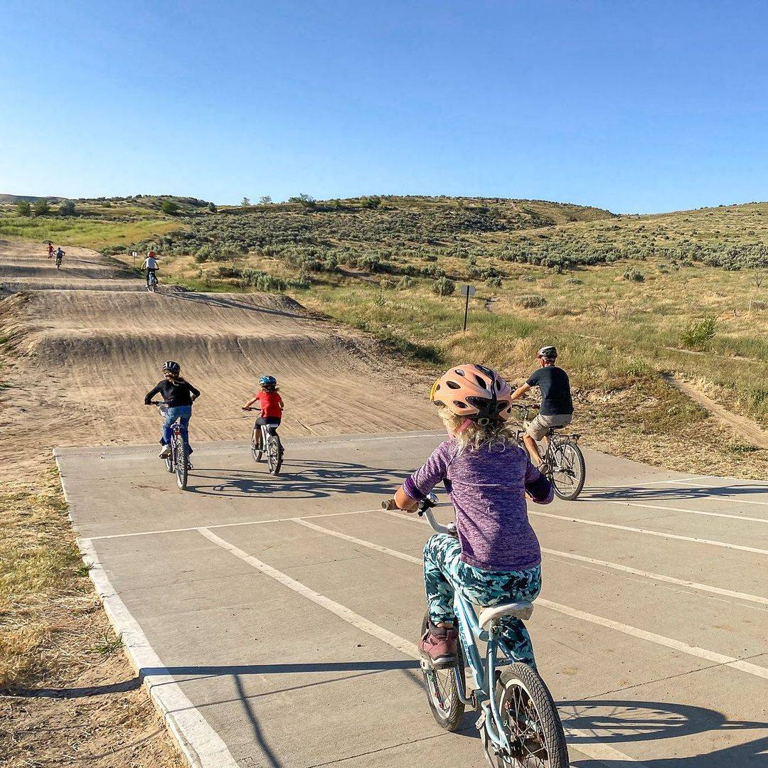 Kids Riding Bicycles