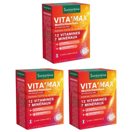 Multivitamin Vita'max Brausetabletten - 3er Pack