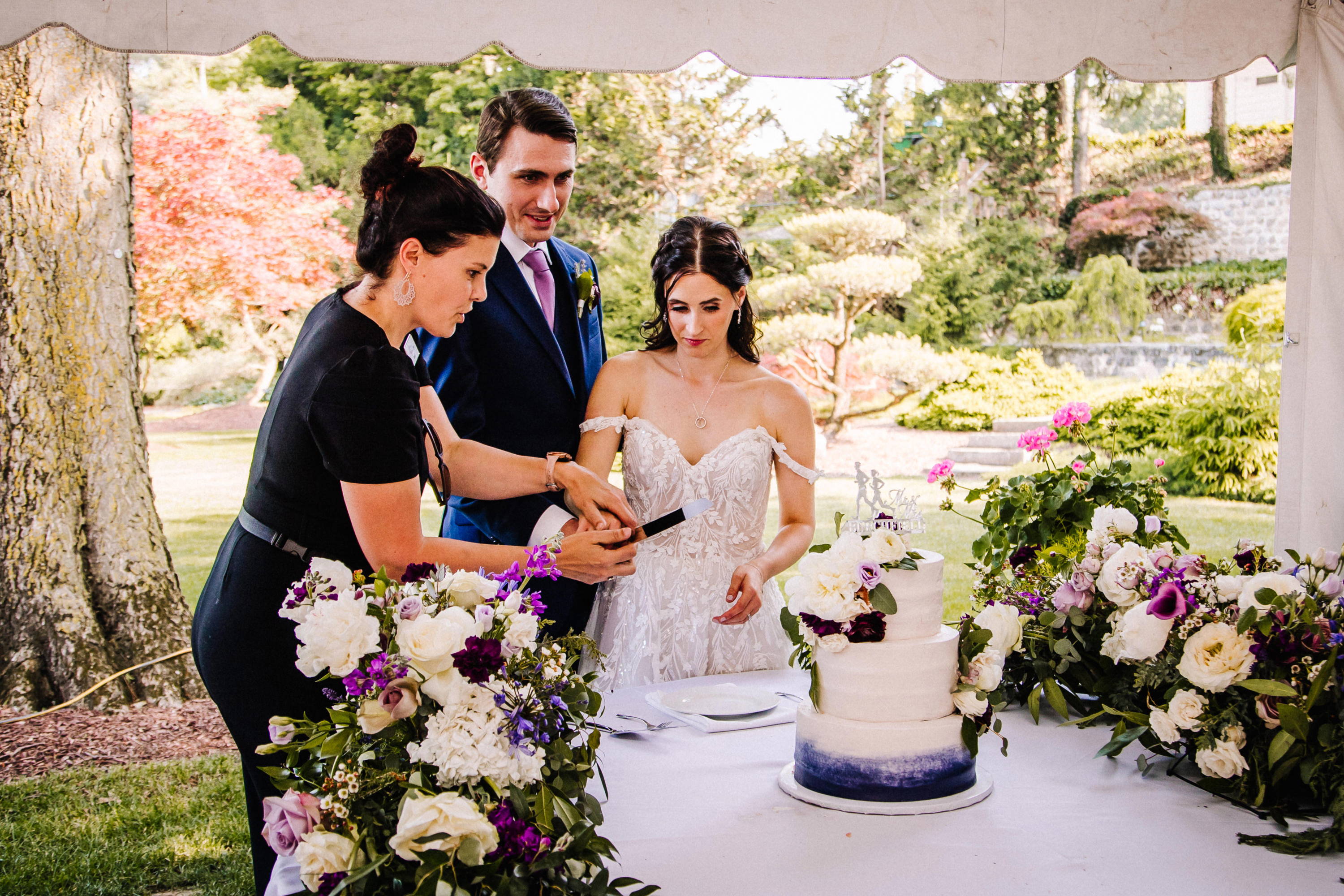 Tent, Tables, Chairs, Dance floor, Lighting all for your wedding.