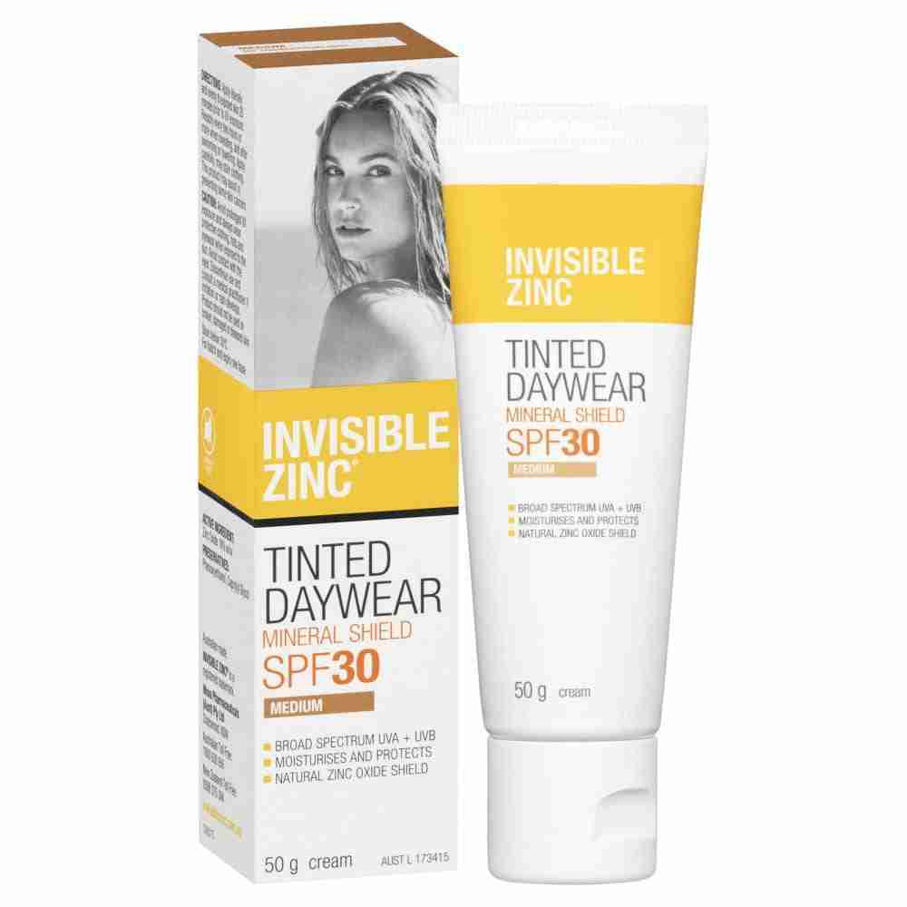 Invisible Zinc Tinted Daywear Medium SPF 30+ 50g - Image 8