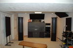 Room with rig and Acoustic Treatments