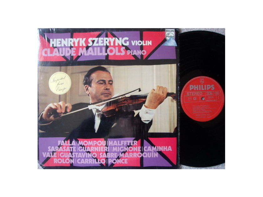 Philips / HENRYK SZERYNG, - Violin Recital, NM!