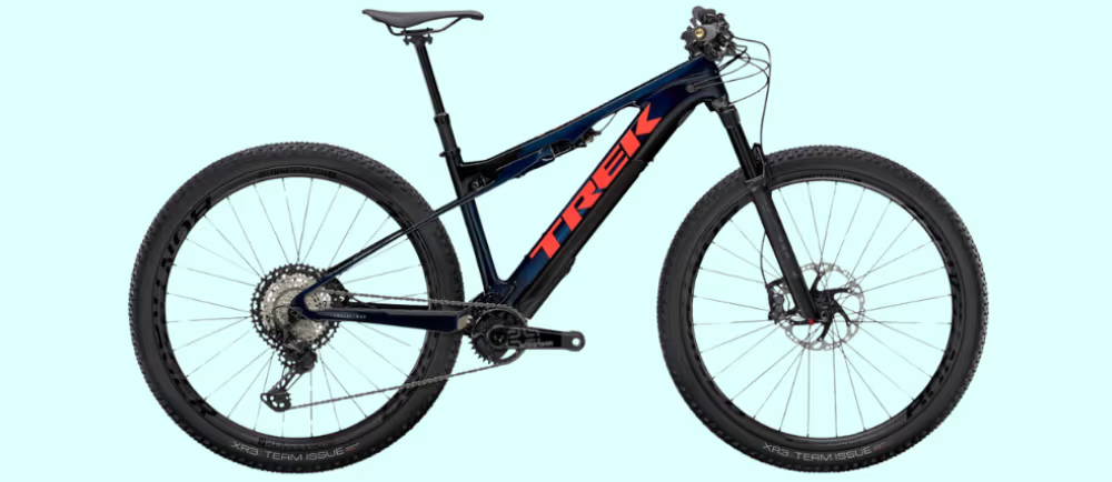 a Trek mountain bike