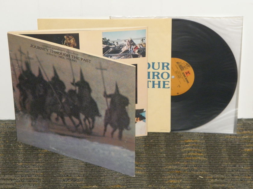 Neil Young - "Journey Through the Past" Repeise 2XS 6480 Quad-Fold Die Cut cover w/custom inners