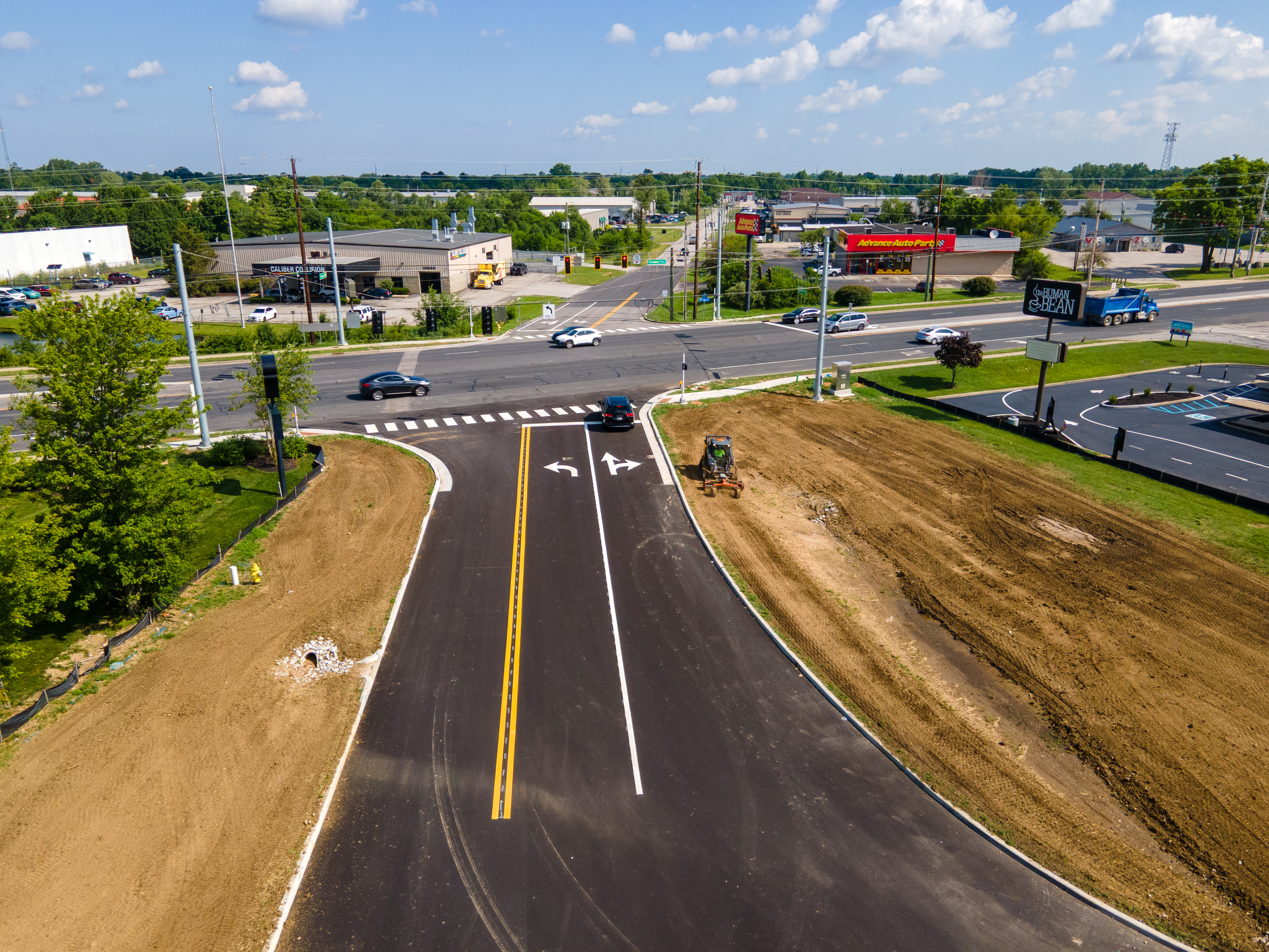 Improvements at this intersection include the... - MakeMyMove