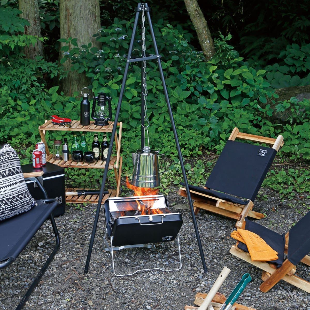 CS Black label Multi-function V-shaped BBQ fire grill - Image 3