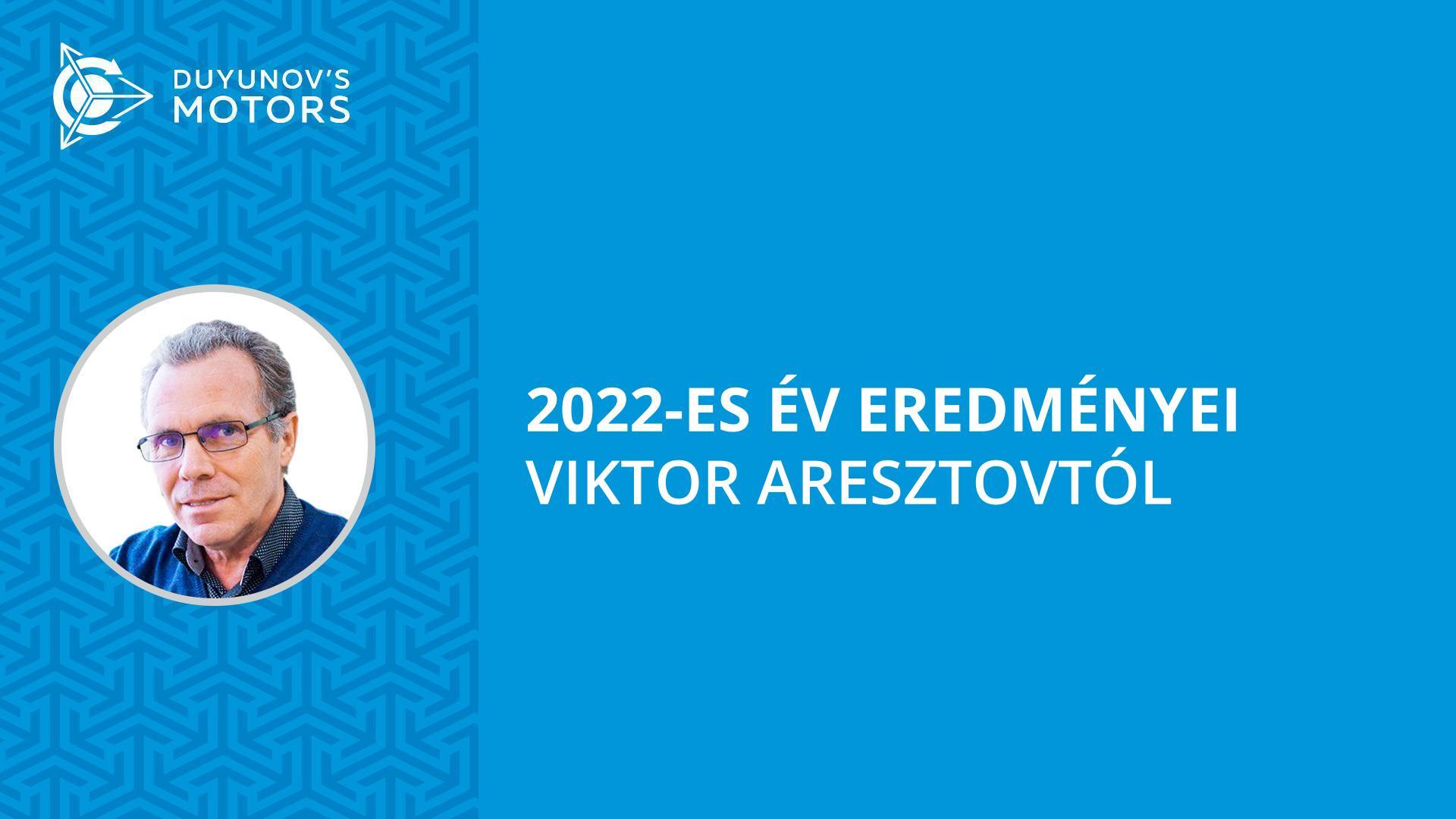 Új fejlesztések és a „Slavyanka" technológia népszerűsítése: 2022-es év összefoglalója Viktor Aresztovtól