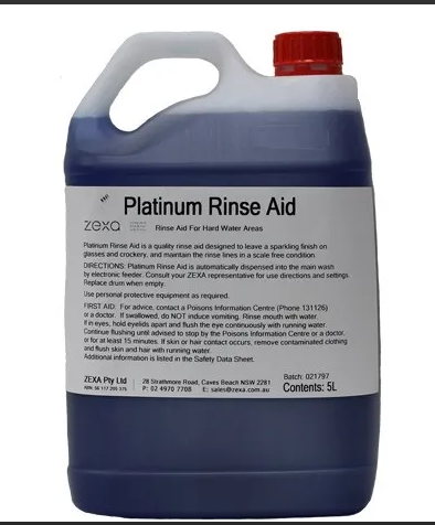 ZEXA Ultra Rinse Aid Fast Dry 1x5L