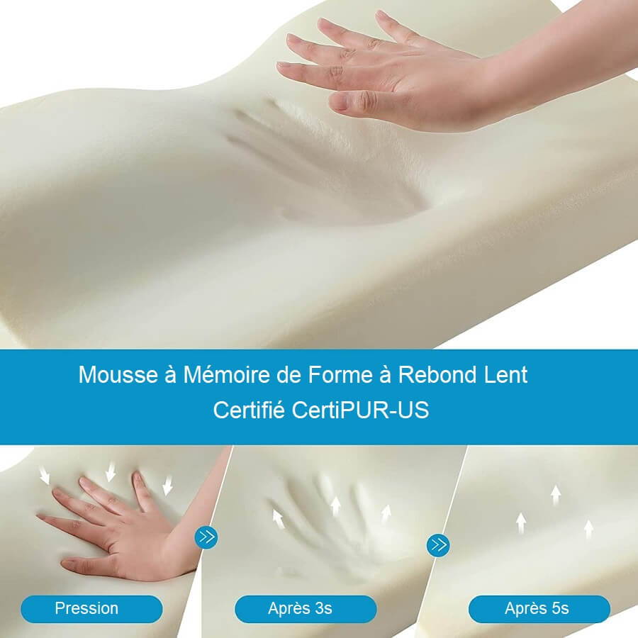 Oreiller Memoire de Forme, Coussin Cervical, Oreiller Ergonomique, Coussin Memoire de Forme, Oreiller Cervical, Oreiller Cervical Orthopedique, Oreiller Memoire de Forme, Coussin Memoire de Forme, Oreiller Cervical