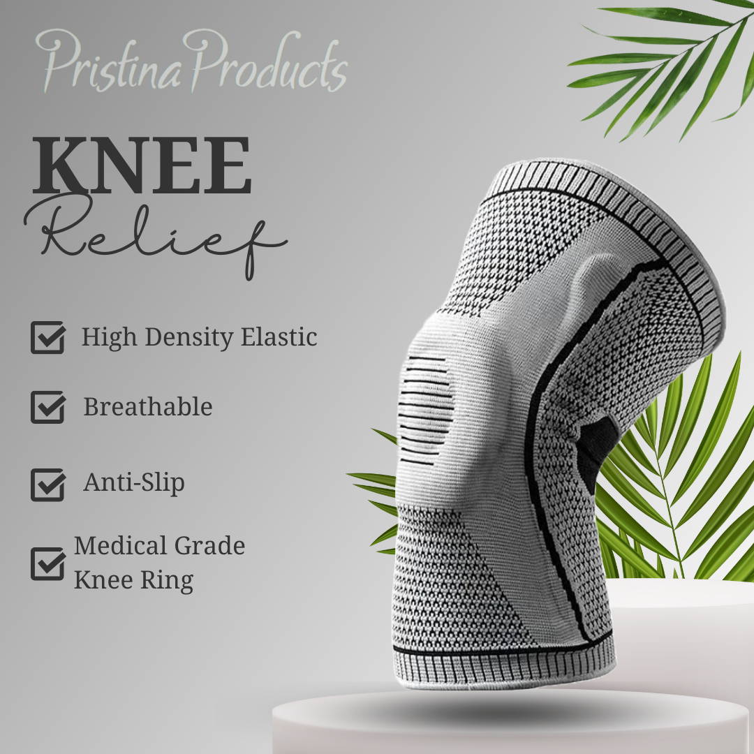 PristinaFlex Knee Relief - Knee Sleeves High Density Elastic