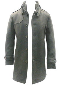 SALAMANCA - Charcoal WOOL and CASHMERE