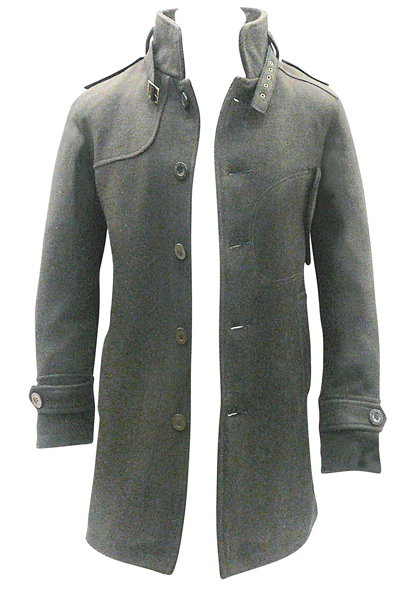 SALAMANCA - Charcoal WOOL and CASHMERE