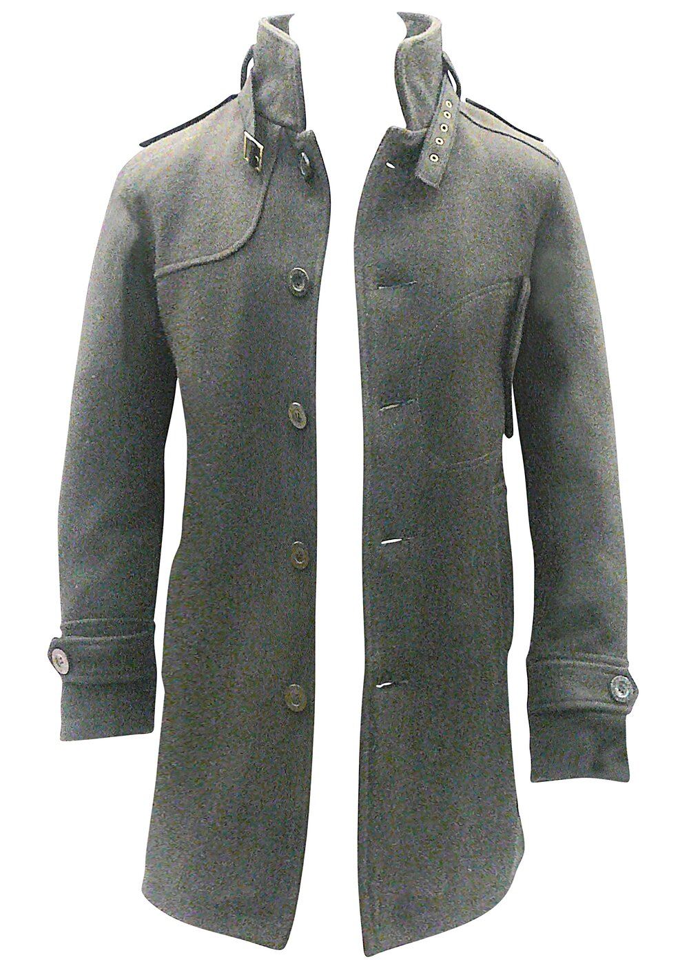 SALAMANCA - Charcoal WOOL and CASHMERE