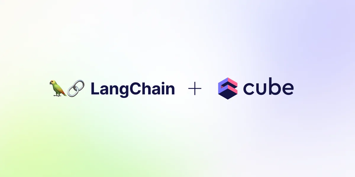 Cover of the 'Introducing the LangChain integration' blog post