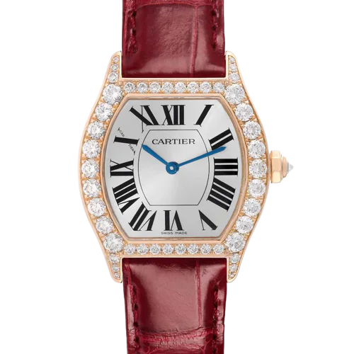 Cartier Tortue With Diamond Case Small Size Tortue