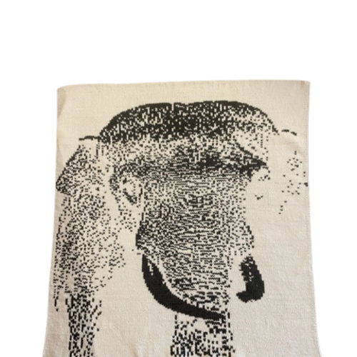 Emerging Elephant Lap Blanket