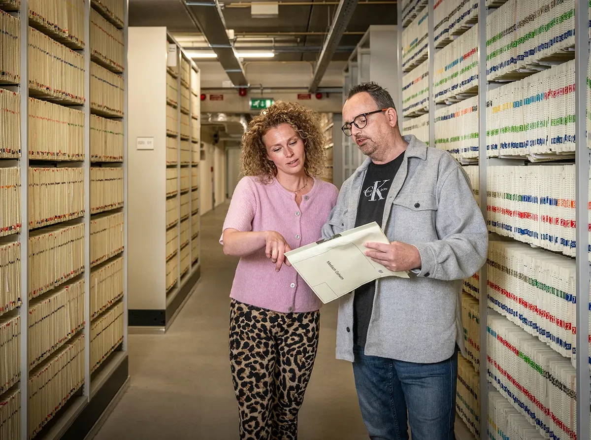 Medewerkers fysieke opslagruimte