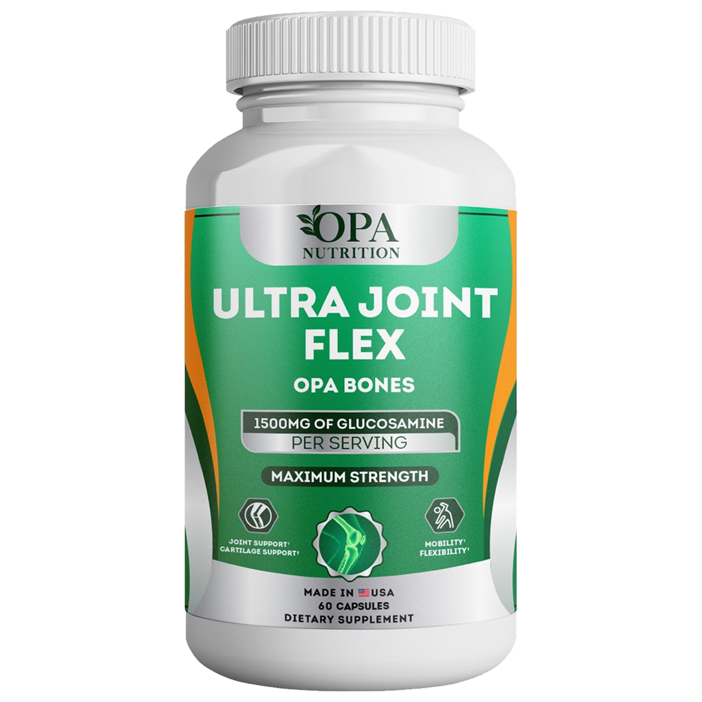 Green Tea Fat Burner for Women with Raspberry Ketone - 60 Ct. Front ingredients