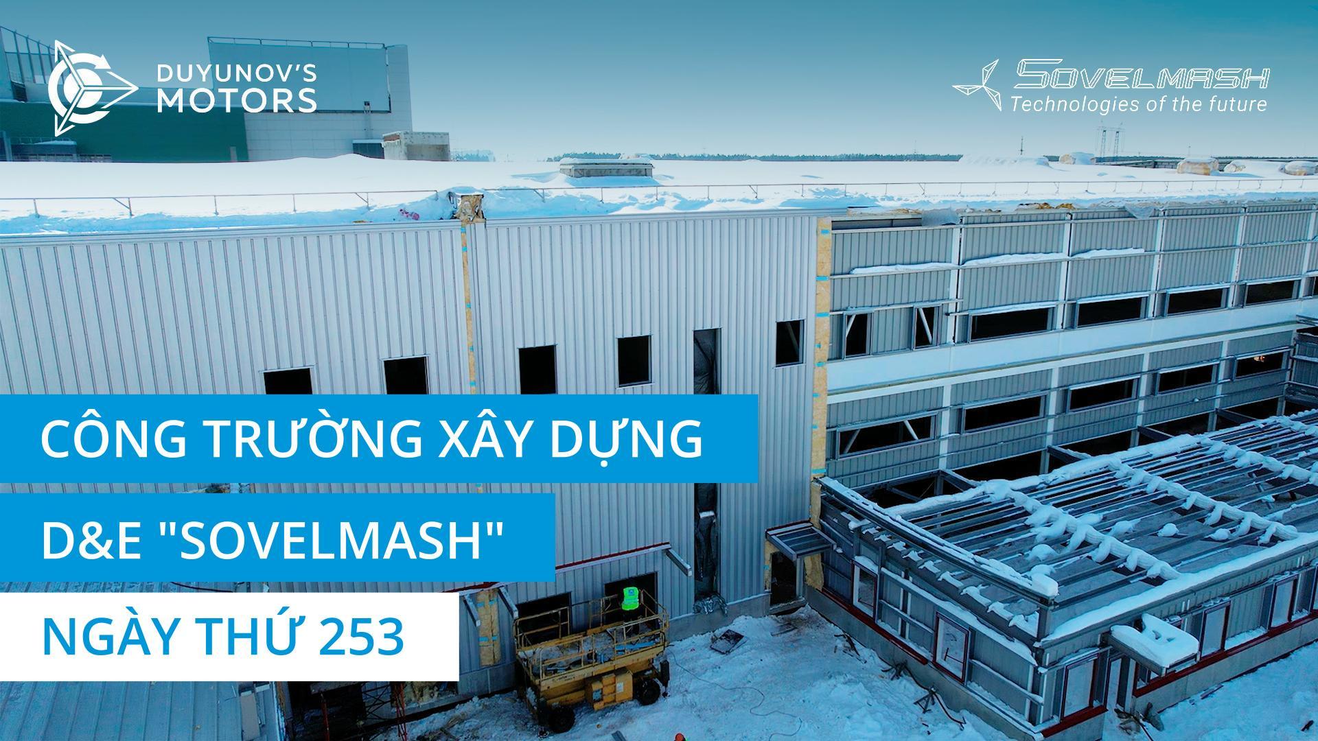 Lắp đặt tấm ốp bên ngoài cho tòa nhà D&E | Ngày thứ 253