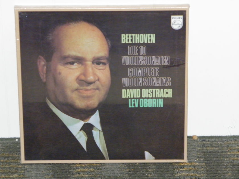 David Oistrakh/Lev Oborin - Beethoven  Complete Violin Sonatas Philips Import (4LP's) Pressing 6768 036 STILL SEALED/NEW