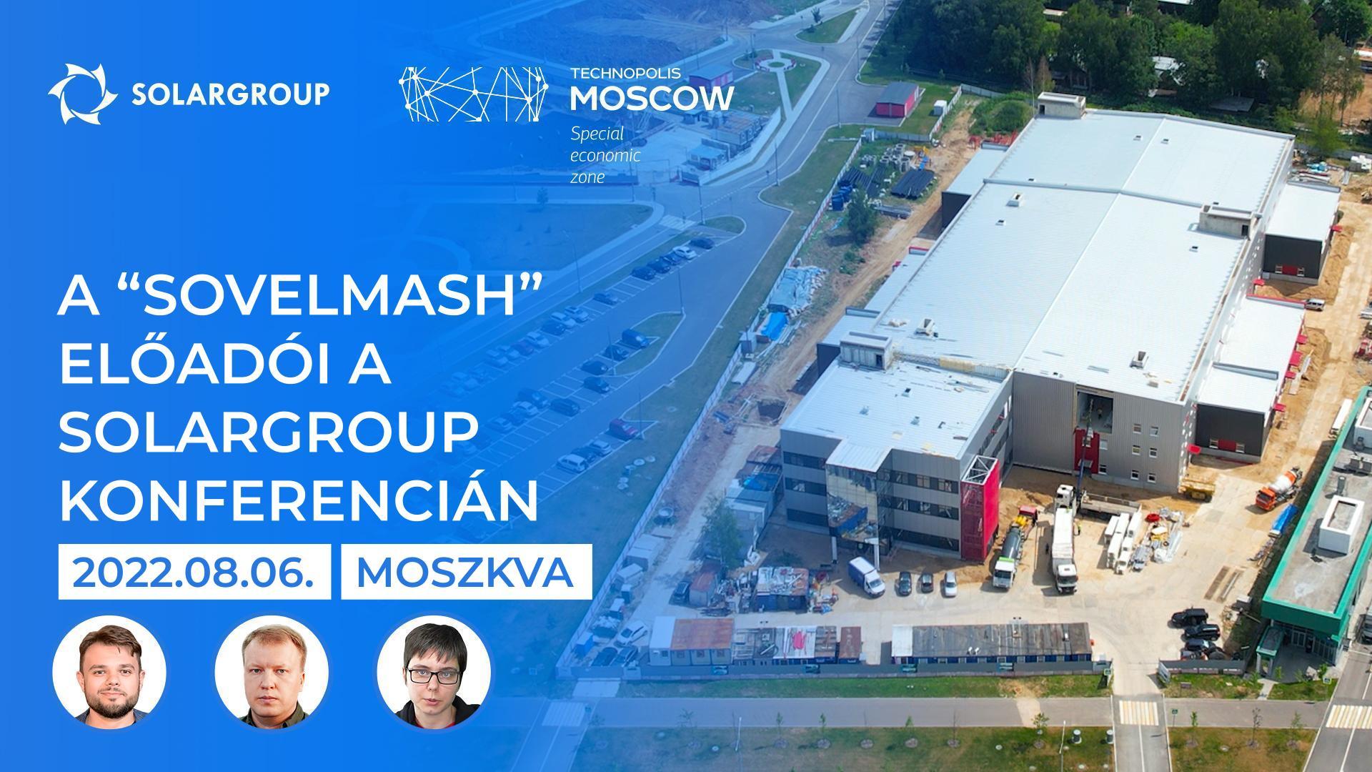 „Sovelmash" előadói a SOLARGROUP konferencián