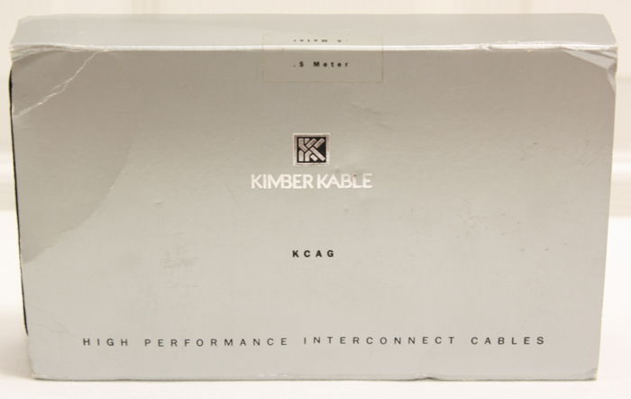 Kimber Kable KCAG RCA Interconnects. 0.5m. Internationa...