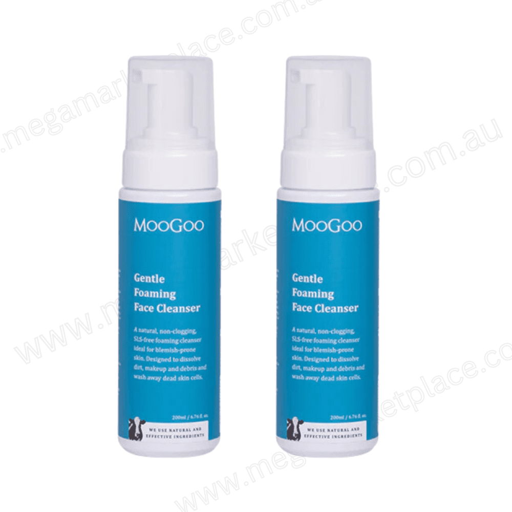 Lot of 2| Moogoo Gentle Foaming Face Cleanser 200ml