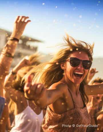 Embark on a floating disco on the river
