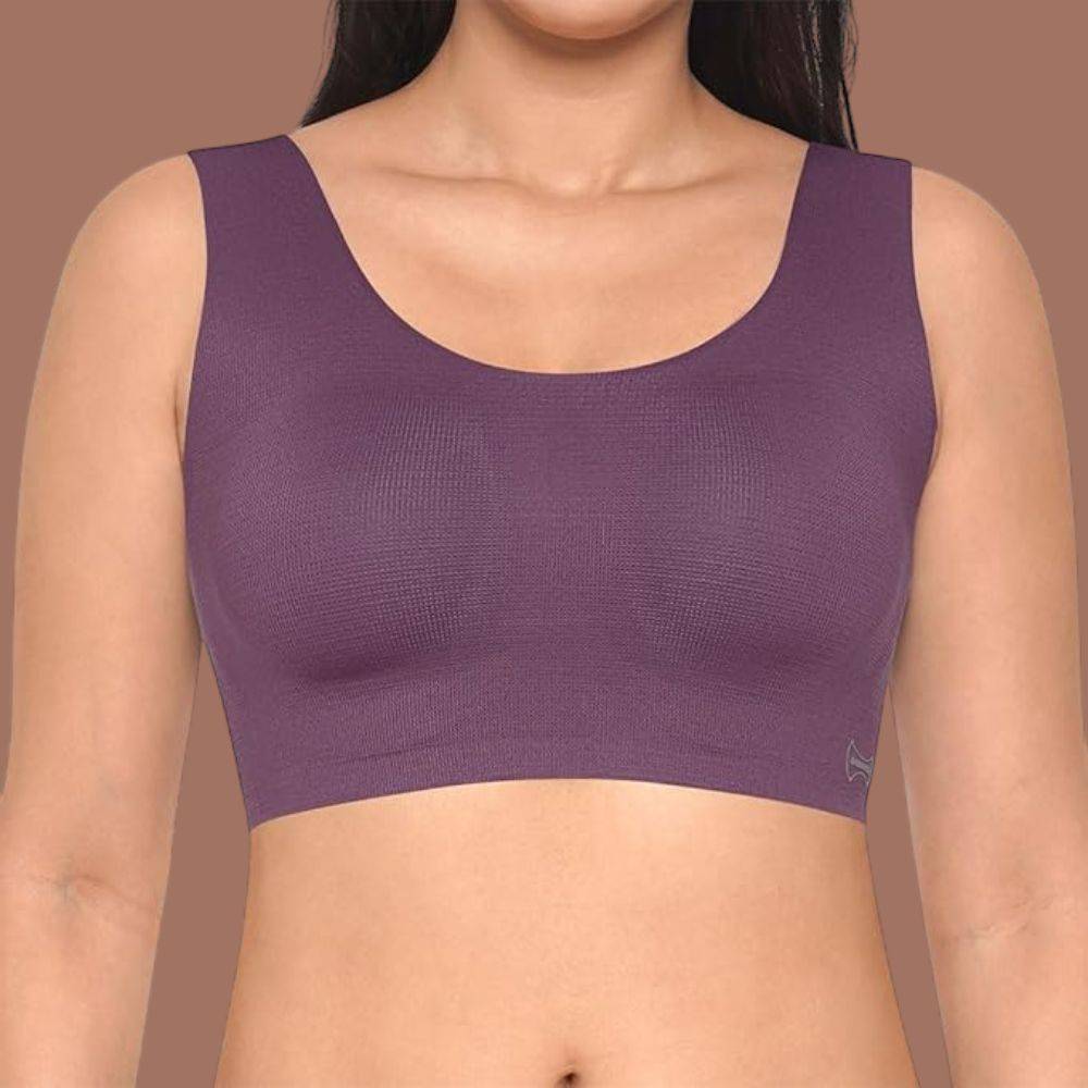 Full Coverage with Bounce Control Support Bounce Control Support with High Coverage Breezeology bra for women