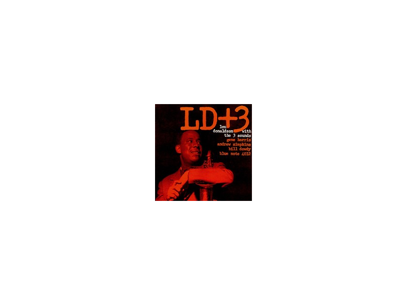 Lou Donaldson with The 3 Sounds   - LD+3  45 RPM Vinyl Record