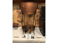 Copper Look Beverage Tub with Tray and Stand