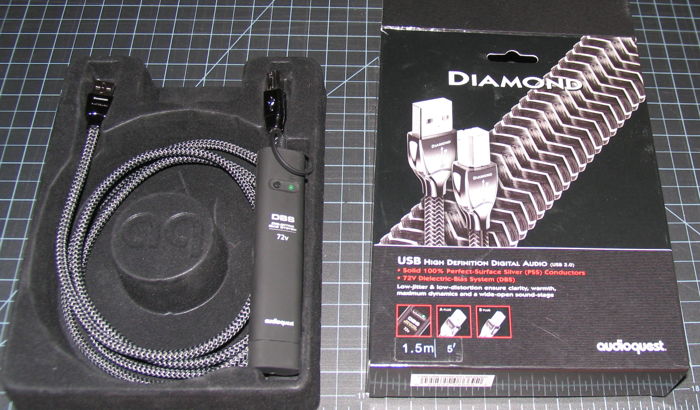 AudioQuest Diamond USB 1.5 meter Like New!