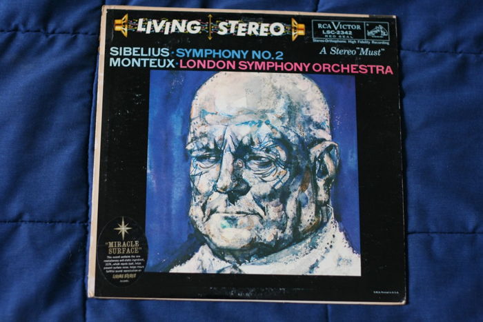 Monteux: London - Sibelius Symphony No.2 RCA Victor LSC...