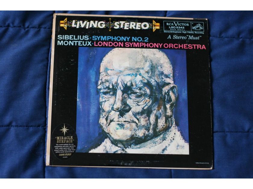 Monteux: London - Sibelius Symphony No.2 RCA Victor LSC-2342