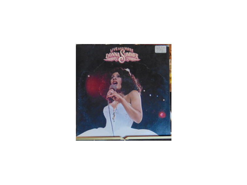 Donna Summer -  2 Lps Live And More Trifold Cover Near Mint