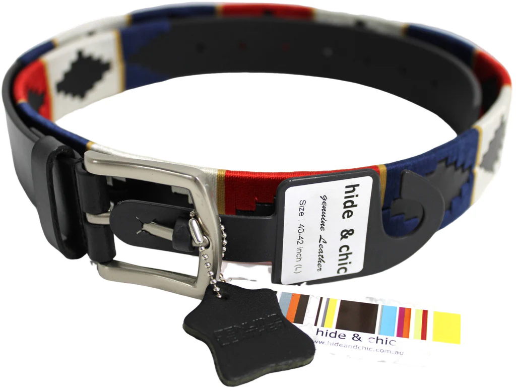 Quality Full Grain Leather Polo Belt (Style No: LB6475) - Image 7