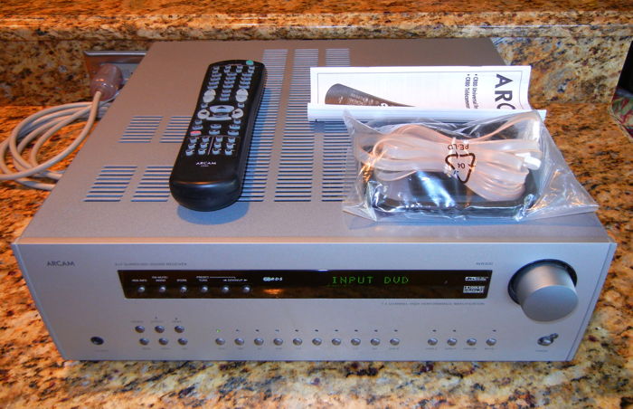 Arcam Diva AVR-300 Surround Sound Receiver (Silver)