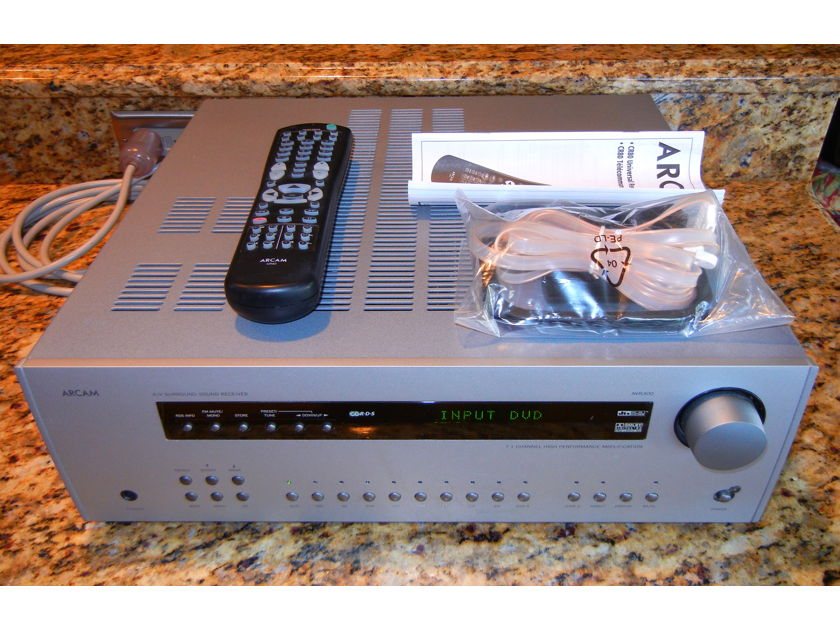 Arcam Diva AVR-300 Surround Sound Receiver (Silver)