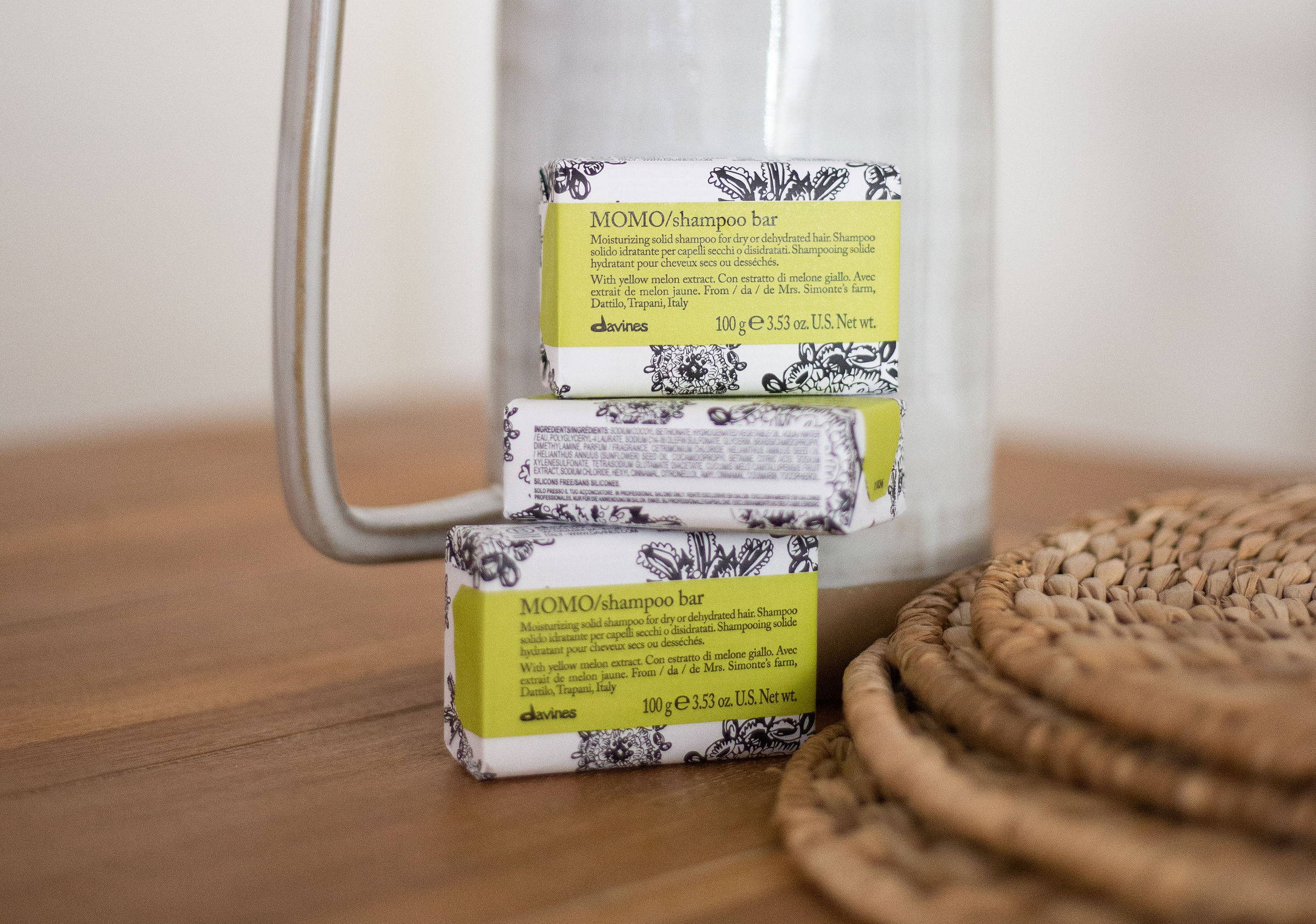 Davines MOMO Shampoo Bars